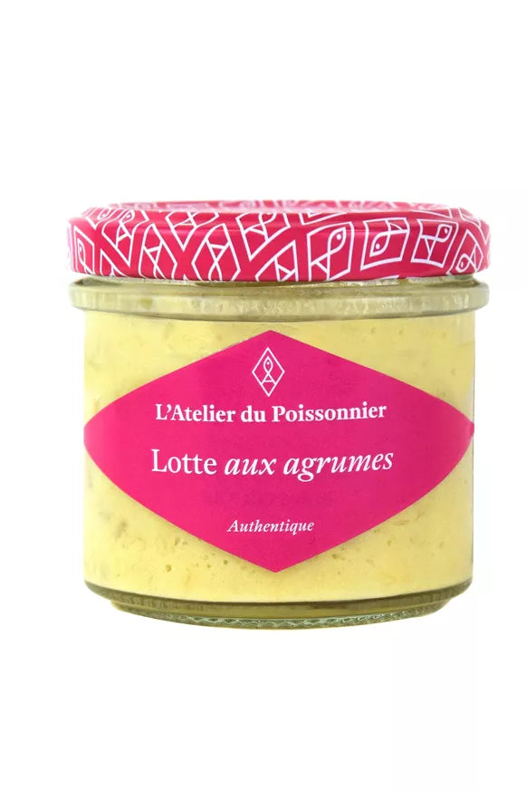 Rillettes de lotte aux agrumes 90g - Crousty'Breizh