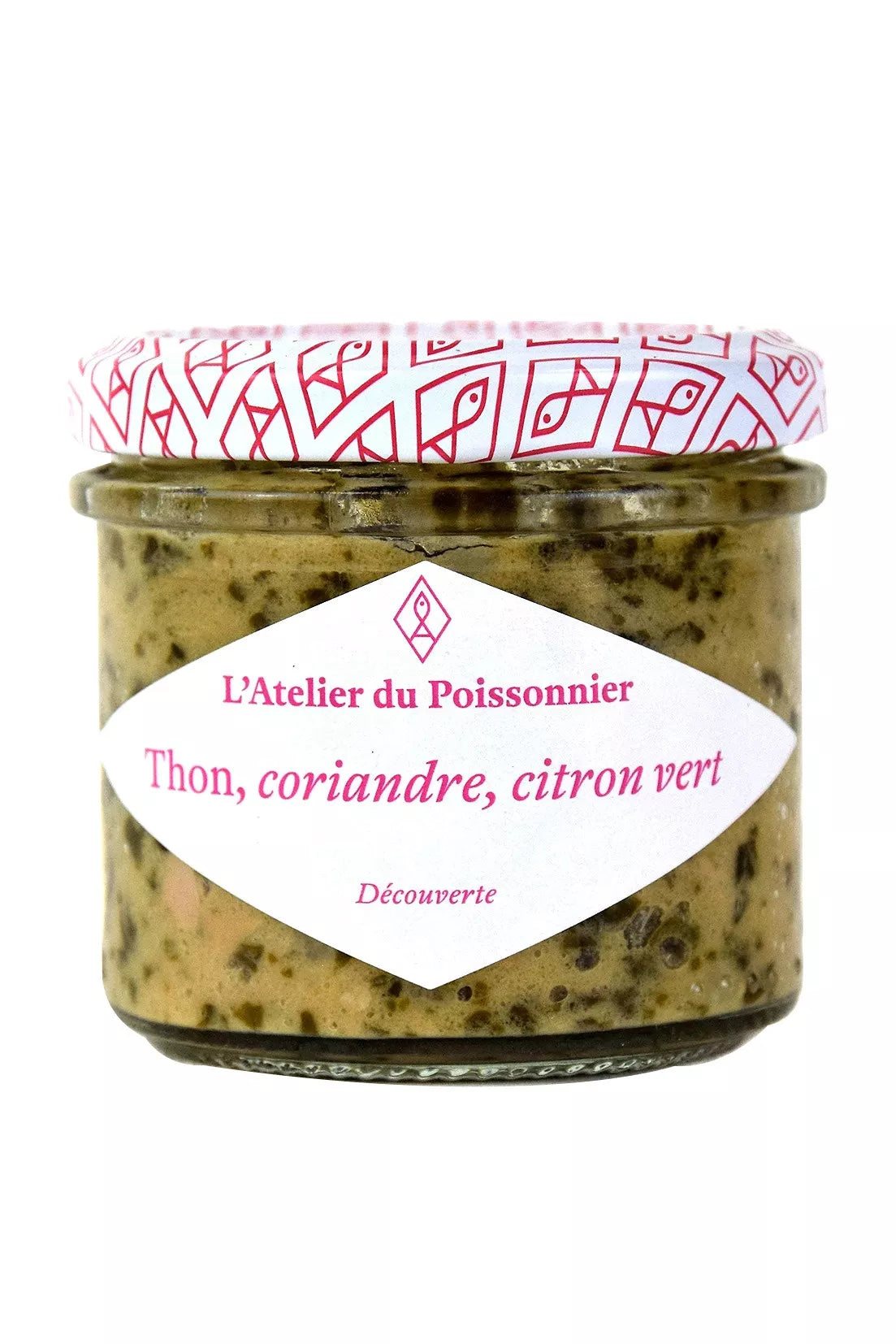 Tartinable de thon Albacore, coriandre, citron vert 90g - Crousty'Breizh