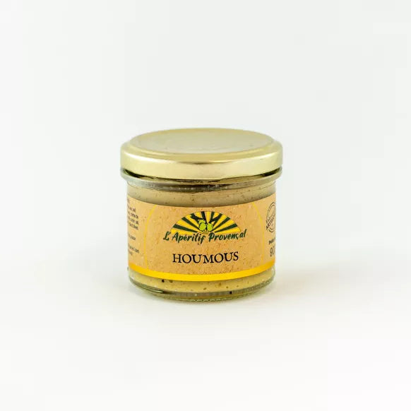 Tartinable Houmous de pois-chiches 90g Douceur et onctuosité sont les maitres mots pour définir notre houmous. Sa texture si caractéristique est obtenue grâce à un mélange de pois chiche, de crème de sésame et d’épices.